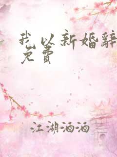 我以新婚辞旧情免费