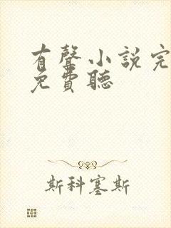 有声小说完结版免费听