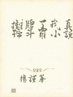 摊牌了我真是封号斗罗小说看