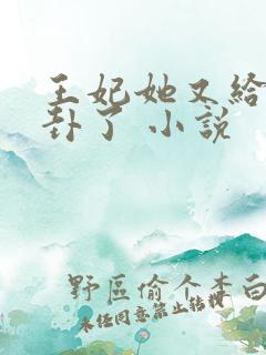 王妃她又给人算卦了 小说