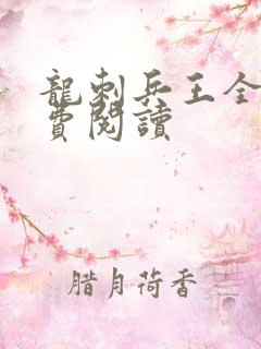 龙刺兵王全文免费阅读