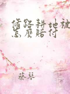 修路耕地被占用怎么赔付