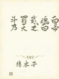 斗罗武魂白虎吾乃天之白帝笔趣阁