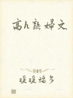 高h熟妇文