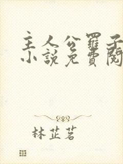 主人公罗子凌的小说免费阅读