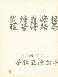 武炼巅峰杨开与张若惜结局