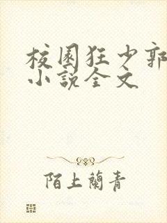 校园狂少郭飞宇小说全文