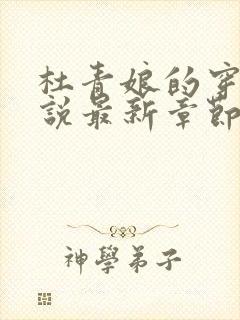 杜青娘的穿越小说最新章节更新