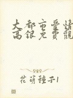 大都市爱情法金高银免费观看