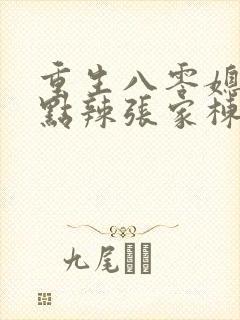 重生八零媳妇有点辣张家栋