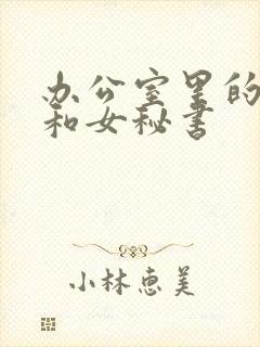 办公室里的老板和女秘书