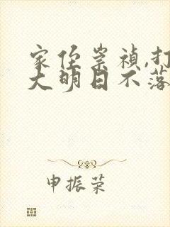 家侄崇祯,打造大明日不落小说 小说