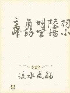 主角叫陆羽刘云峰的官场小说