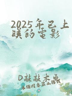 2025年已上映的电影