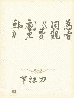 韩剧《因为是你》免费观看