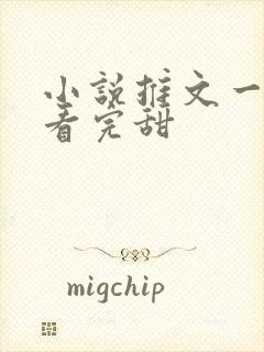 小说推文一口气看完甜