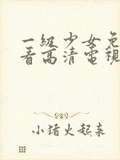 一级少女免费观看高清电视剧韩剧情