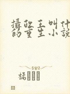 摄政王叫什么云的重生小说