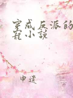 穿成反派的心尖宠小说