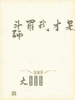 斗罗我才是真大师