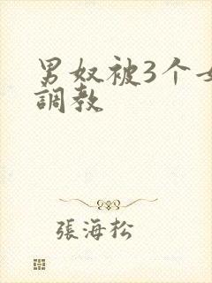 男奴被3个女王调教