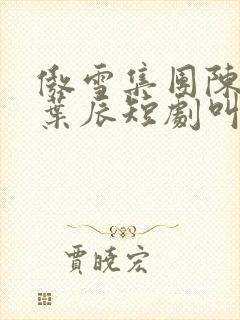 傲雪集团陈雪和叶辰短剧叫什么