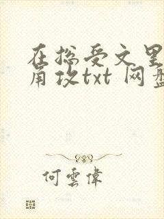 在总受文里抢主角攻txt 网盘