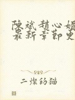 陈斌赵心媚免费最新章节更新时间小说