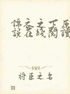 锦衣之下原著小说在线阅读