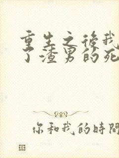 重生之后我嫁给了渣男的死对头