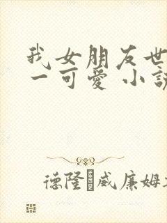 我女朋友世界第一可爱 小说