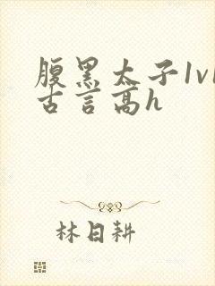 腹黑太子1v1古言高h