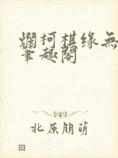 烂柯棋缘无删减笔趣阁