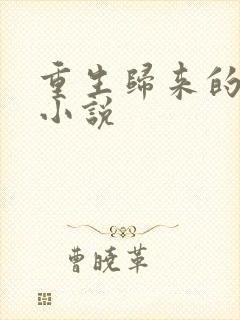 重生归来的赵振小说