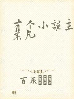 有个小说主角叫叶凡