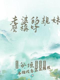 老婆的亲妹妹怎么称呼