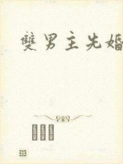 双男主先婚后爱