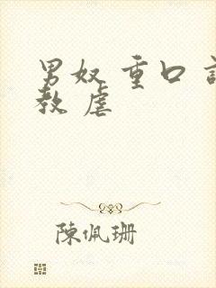 男奴 重口 调教 虐