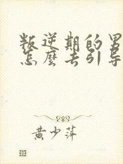 叛逆期的男孩子怎么去引导和沟通