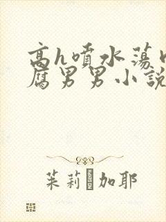 高h喷水荡肉爽腐男男小说