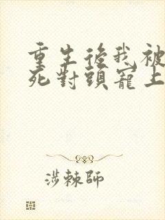 重生后我被渣男死对头宠上天短剧