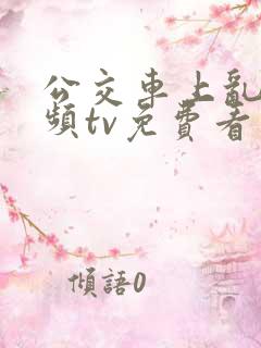 公交车上乱欲视频tv免费看