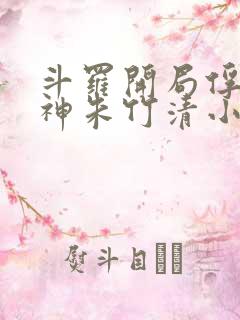 斗罗开局俘获女神朱竹清小说