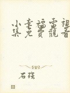 小幸福电视剧全集免费观看高清