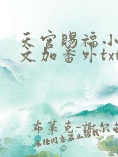 天官赐福小说全文加番外txt