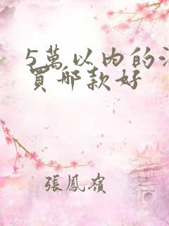 5万以内的油车买哪款好