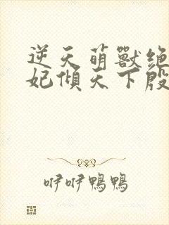 逆天萌兽绝世妖妃倾天下殷念