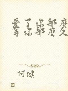 爱了你那么久我等你那么久是什么歌