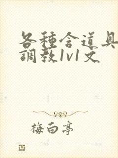 各种含道具高h调教1v1文