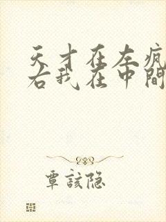 天才在左疯子在右我在中间所以我是天子歌词